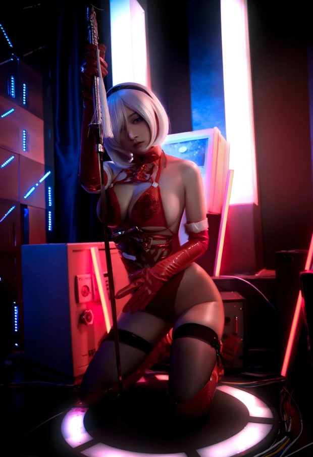 2B, NiannianD, Nier Automata 13