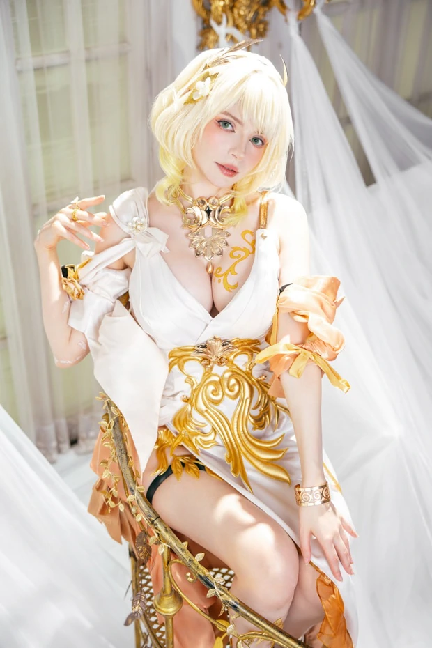 Aglaea, Honkai Star Rail, Peachymilky 13
